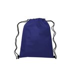 13"w x 16.5"h Drawstring Non-Woven Bag - Navy