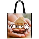 13" x 13" Laminated Full-Color Tote Bag -  