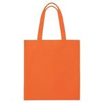 13.5x14.5 Eco-Friendly 80GSM Non-Woven Tote - Orange