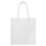 13.5x14.5 Eco-Friendly 80GSM Non-Woven Tote - White