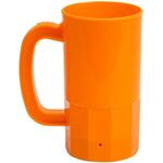 14, 22, and 32 oz. Single Wall Stein - Orange