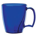 14 Oz. Arrondi (R) Mug - Translucent Blue