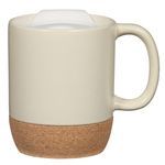 14 Oz. Cork Base Ceramic Mug -  