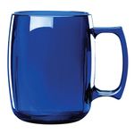 14 Oz. Courier Mug - Translucent Blue