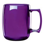 14 Oz. Courier Mug - Translucent Purple