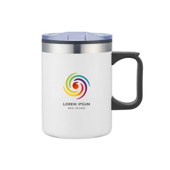 Main Product Image for 14 Oz Double Wall Camping Mug With Handle - Full Color