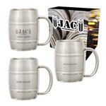 Buy Custom Printed 14 Oz. Moscow Mule Barrel Mug With Custom Box