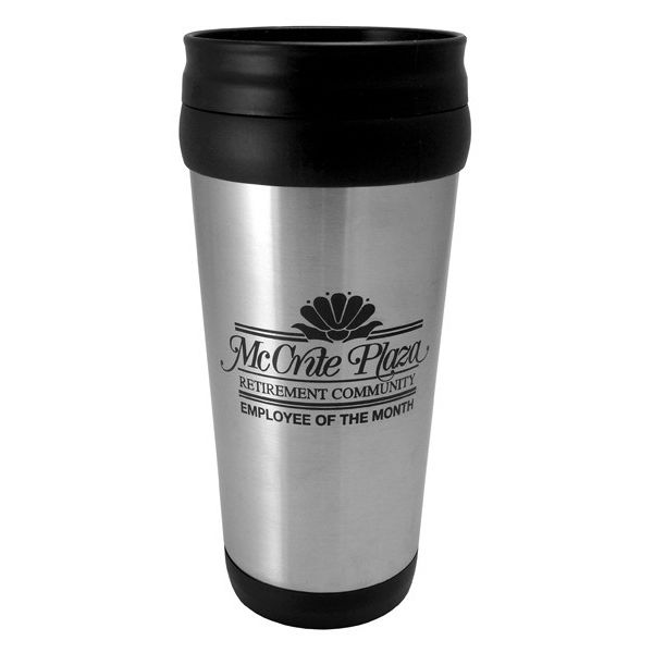 Main Product Image for 14 oz. Steel with Plastic Lining Travel Tumbler