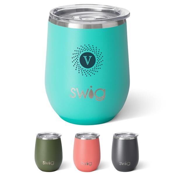 Main Product Image for Advertising 14 Oz Swig Life Stemless Wine Tumbler