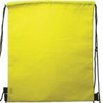 14"w x 16"h Drawstring Backpack - Yellow