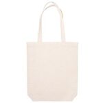 14"x17" Cotton Tote Bag with Gusset - 140GSM - Natural (off White)