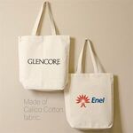 14"x17" Cotton Tote Bag with Gusset - 140GSM -  