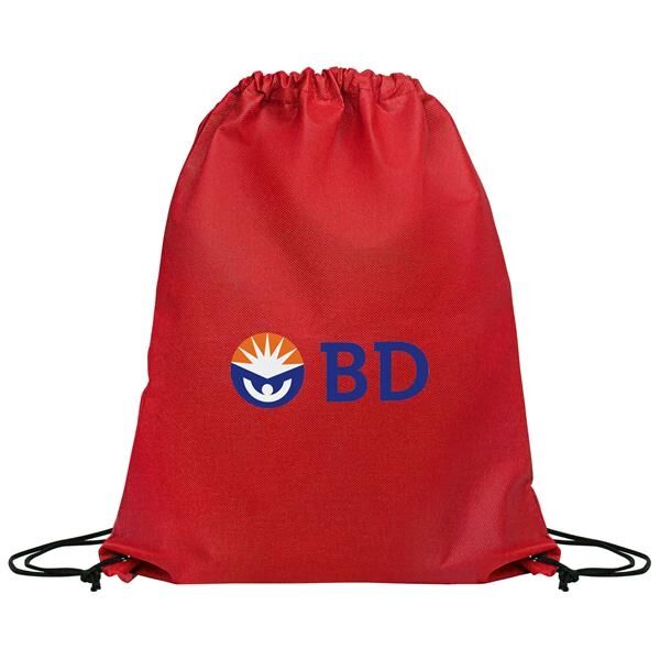 Main Product Image for 14.5 x 17.5 Eco-Friendly 80GSM Non-Woven Drawstring Backpack