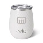 14 OZ. SWIG LIFE GOLF STAINLESS STEEL STEMLESS WINE TUMBLER