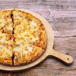 15-Inch Round Bamboo Pizza Cutting Board -  