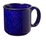15 oz. Campfire Ceramic Mug in Individual Mailer - Blue-cobalt