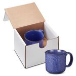 15 oz. Campfire Ceramic Mug in Individual Mailer - Blue-reflex