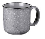 15 oz. Campfire Ceramic Mug in Individual Mailer - Gray