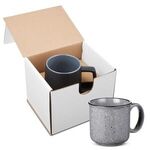 15 oz. Campfire Ceramic Mug in Individual Mailer - Gray