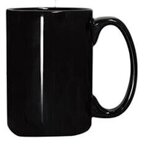 15 oz. El Grande Ceramic Mug in Individual Mailer - Black