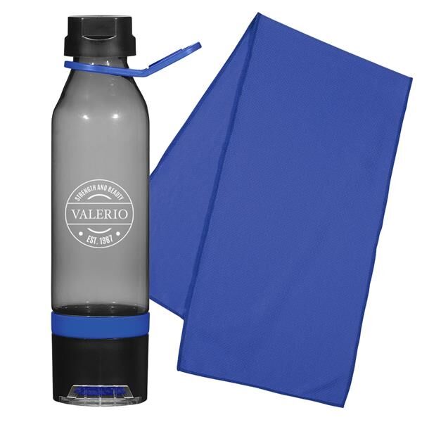 Main Product Image for 15 Oz. Energy Sports Bottle With Phone Holder and Cooling Towel