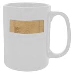15 Oz. Peek-A-Bamboo Stoneware Mug -  