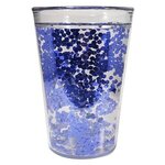 15 Oz. Shimmer Glitter Tumbler - Blue