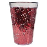 15 Oz. Shimmer Glitter Tumbler - Red