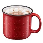 15 oz. Speckle-It Ceramic Camping Mug - Red