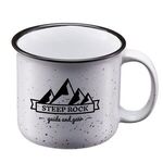 15 oz. Speckle-It Ceramic Camping Mug - White