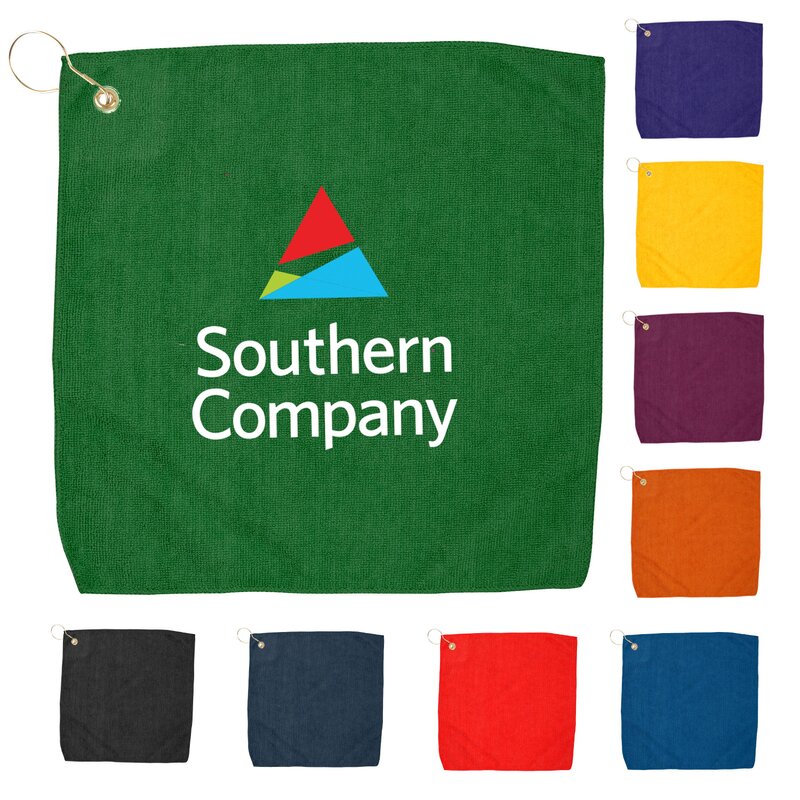 Main Product Image for 15" x 15" Hemmed Color Towel - Free Fedex Ground Shipping