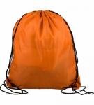 15" x 18" Drawstring Backpack - Orange