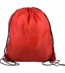 15" x 18" Drawstring Backpack - Red