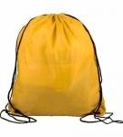 15" x 18" Drawstring Backpack - Yellow