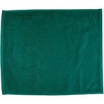 15" x 18" Hemmed Color Towel - Free FedEx Ground Shipping - Dark Green