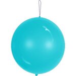 16" Latex Punch Balloons - Baby Blue