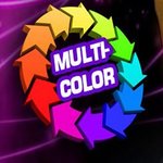 16" Multicolor Light Up LED Glow Foam Lumiton Baton - Multi Color