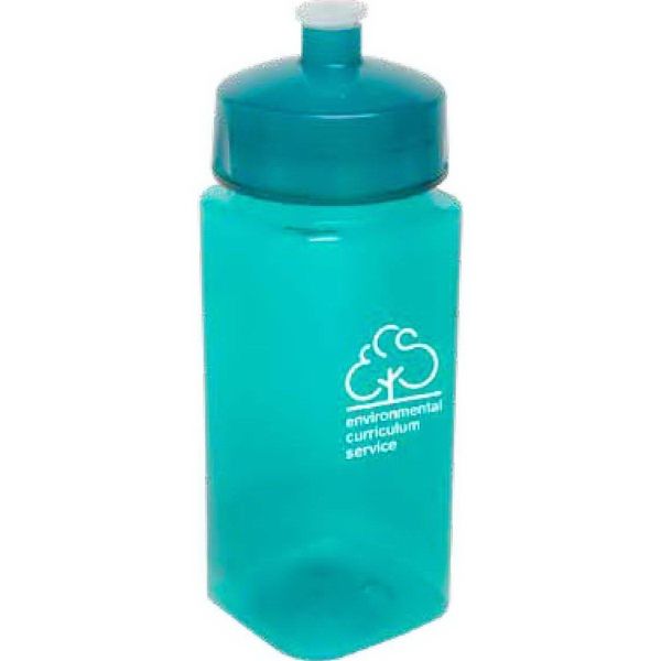 Main Product Image for Custom Printed 16 Oz Polysure Squared-Up Bottle