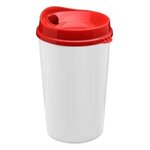 16 oz Sentinel Tumbler With Auto Sip Lid - White-red