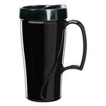 16 Oz. Arrondi (TM) Travel Mug - Black