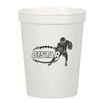 16 Oz. Big Game Stadium Cup - White