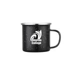 16 Oz. Enamel Camping Mug with SS Rim -  