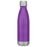 16 Oz. Full Color Swiggy Stainless Steel - Purple