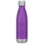 16 Oz. Full Color Swiggy Stainless Steel - Purple