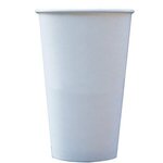 16 oz. Hot/Cold Paper Cup - White