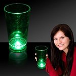 16 oz. Light Up LED Pint Glass - Green