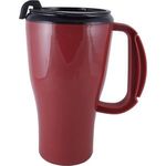 16 oz. "Omega" Travel Mug - Maroon