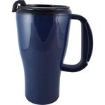 16 oz. "Omega" Travel Mug - Navy Blue