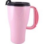 16 oz. "Omega" Travel Mug - Pink