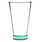 16 oz. Pint Glasses - Full Color - Green